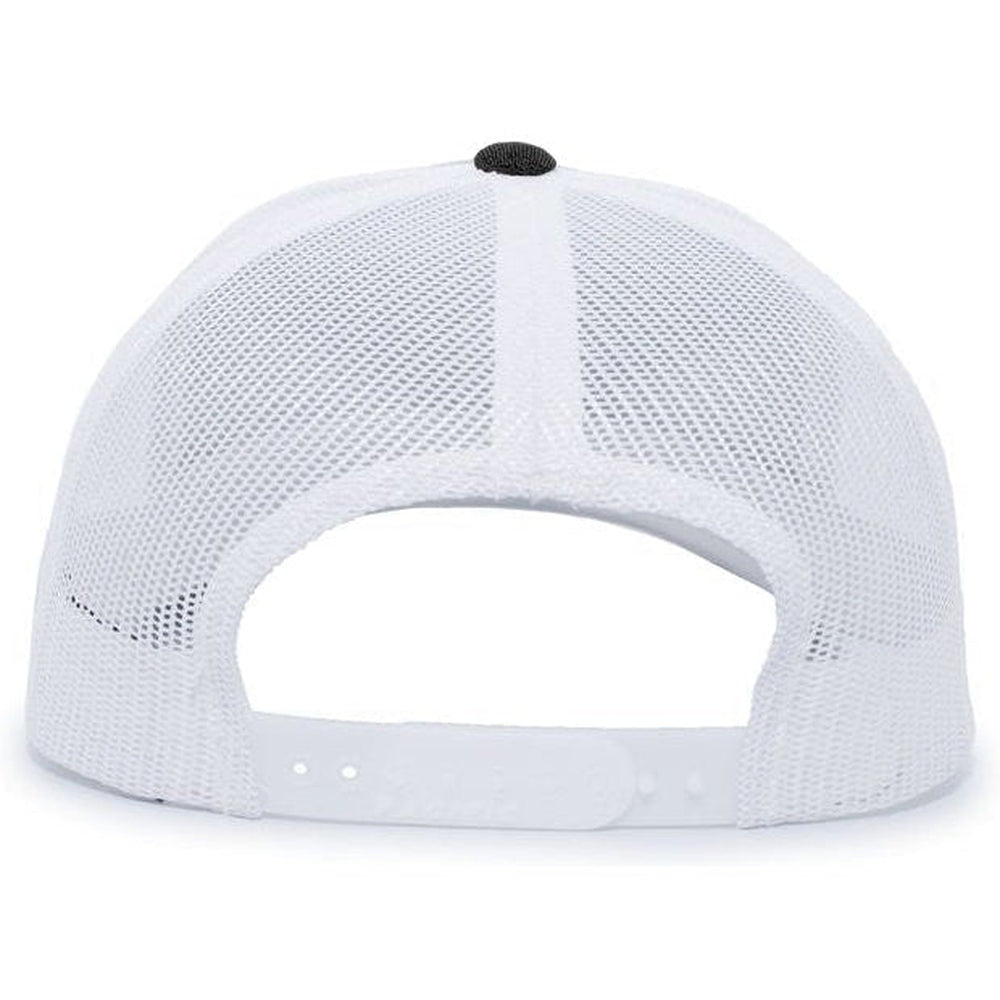 Pacific Headwear Heather Trucker Snapback Cap