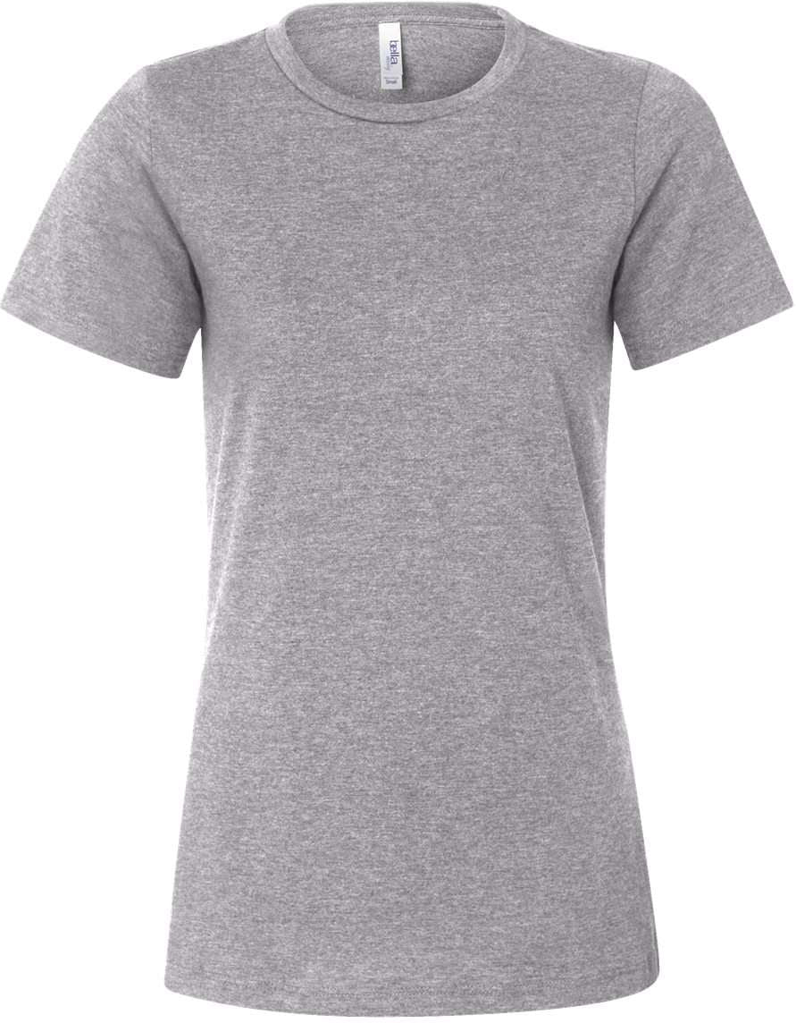 Bella+Canvas Womenâs Relaxed Fit Heather CVC Tee