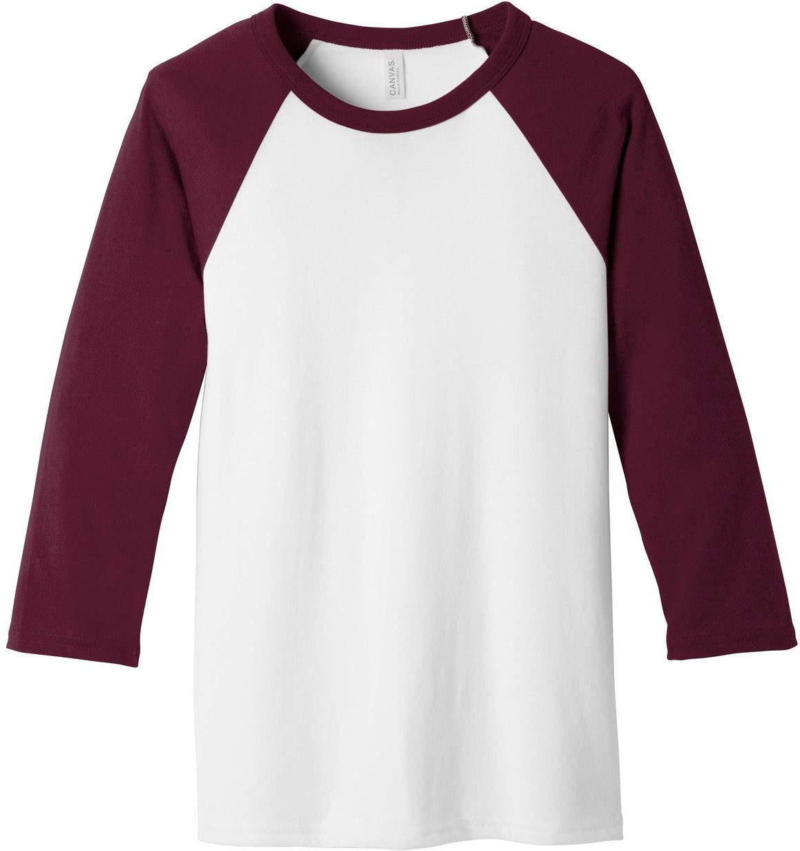 CLOSEOUT - Bella+Canvas3/4-Sleeve Baseball Tee