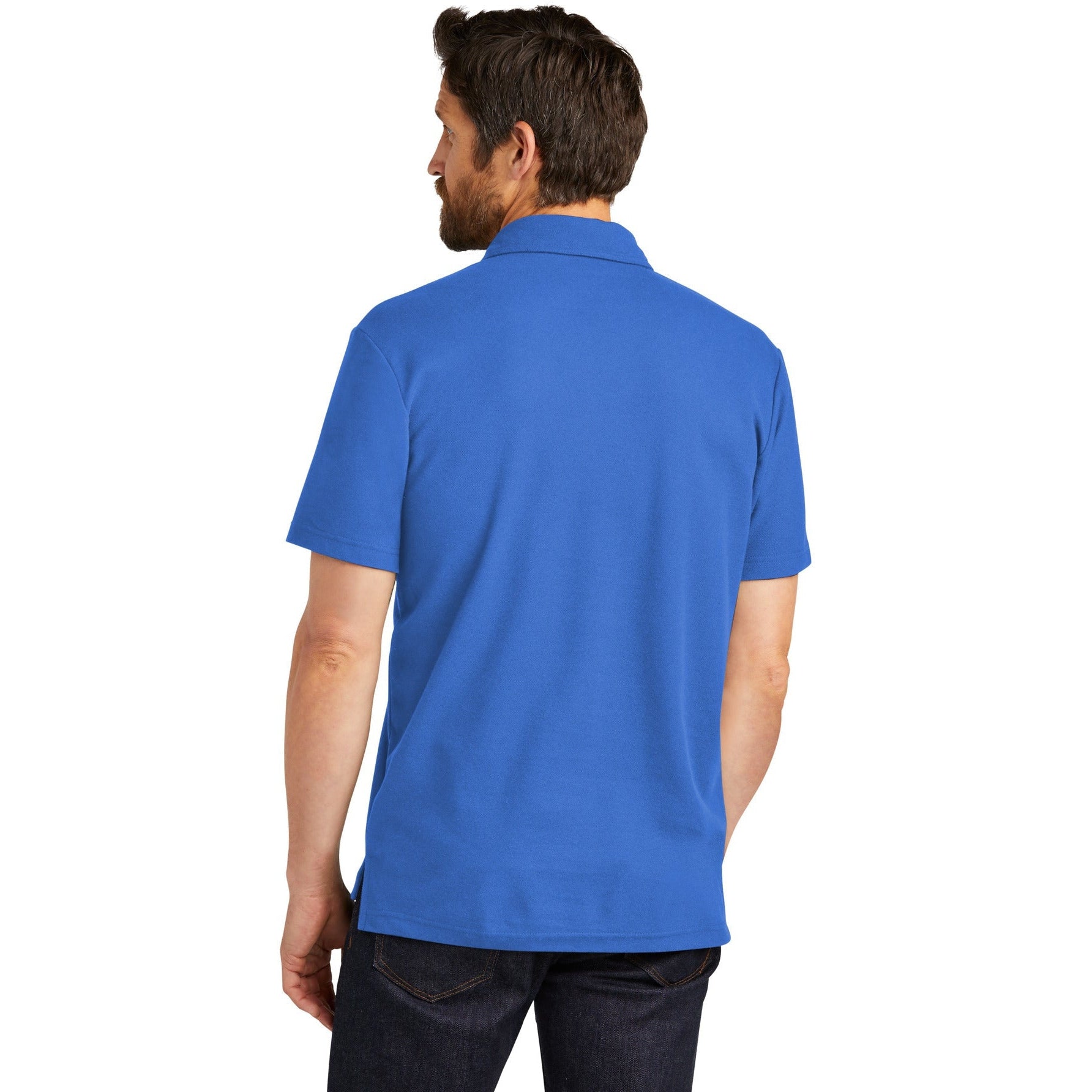 Port Authority C-Free Cotton Blend Pique Pocket Polo