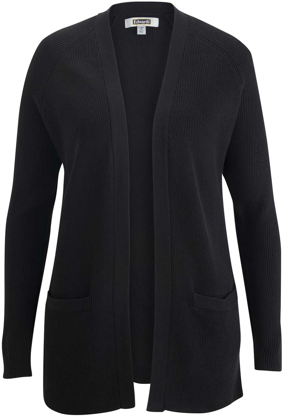 Edwards Ladies Open Front Tunic Cardigan