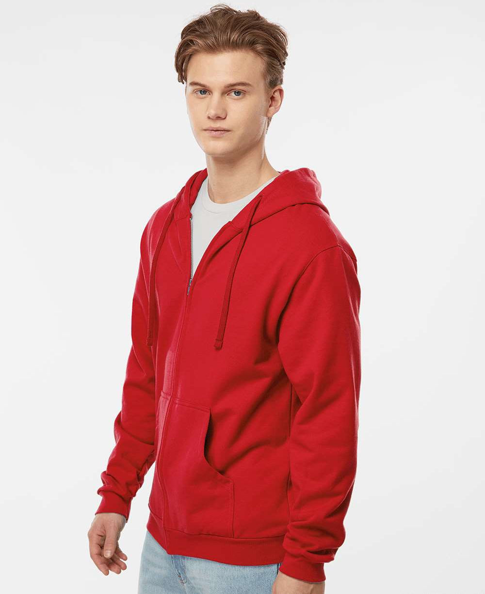 Tultex Unisex Full-Zip Hooded Sweatshirt