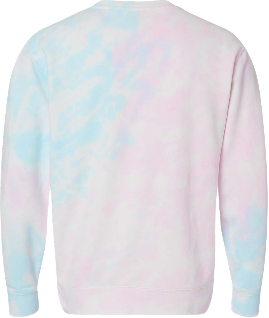 Independent Trading Co. Unisex Midweight Tie-Dyed Sweatshirt