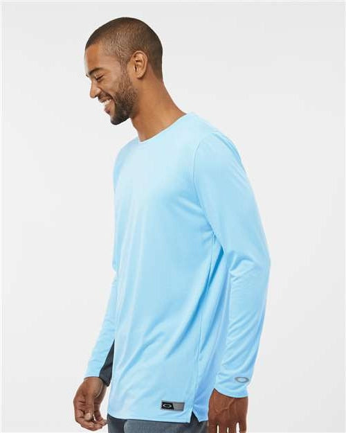 OUTLET-Oakley Team Issue Hydrolix Long Sleeve T-Shirt