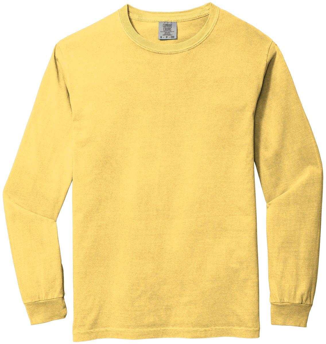 OUTLET-Comfort ColorsHeavyweight Ring Spun Long Sleeve Tee