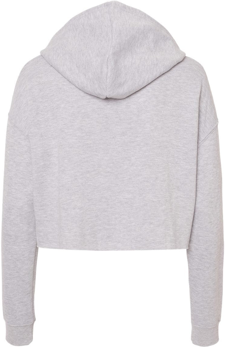 Independent Trading Co. Womenâs Lightweight Cropped Hooded Sweatshirt