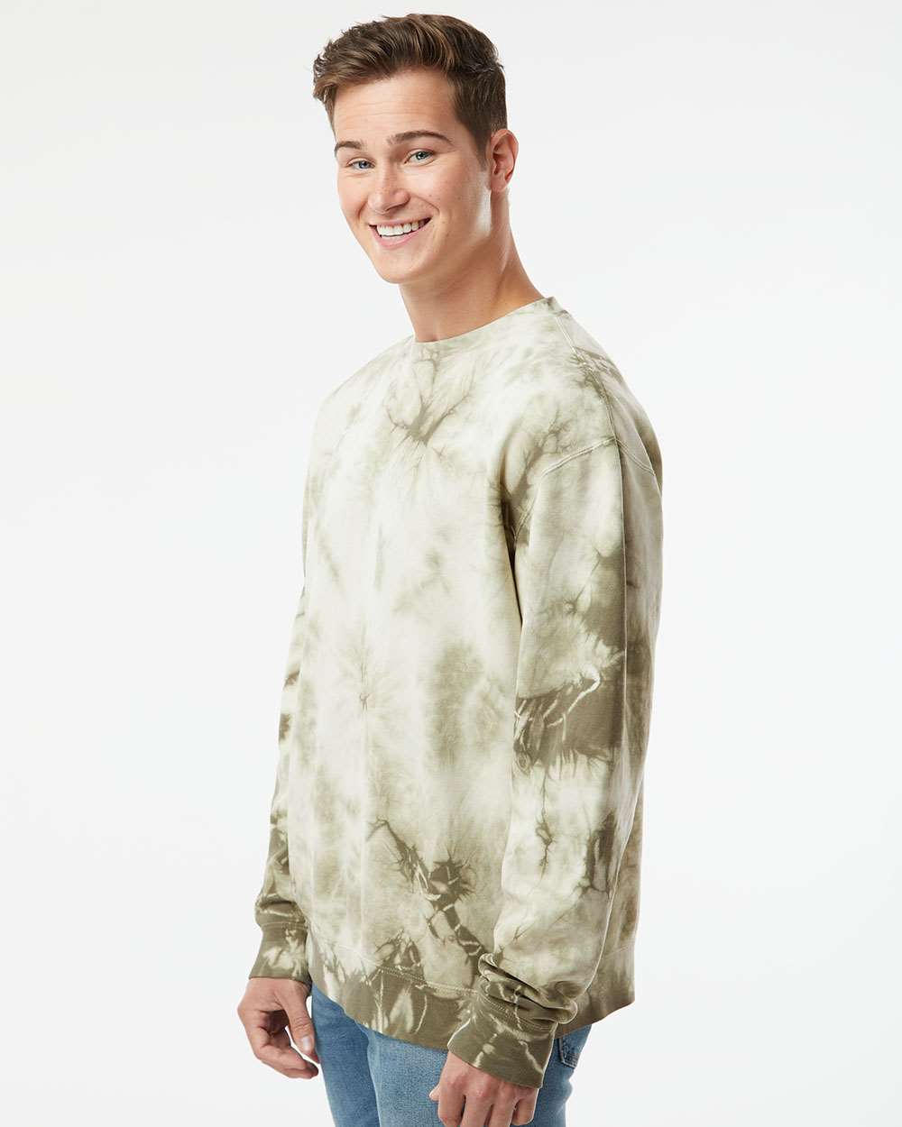 Independent Trading Co. Unisex Midweight Tie-Dyed Sweatshirt