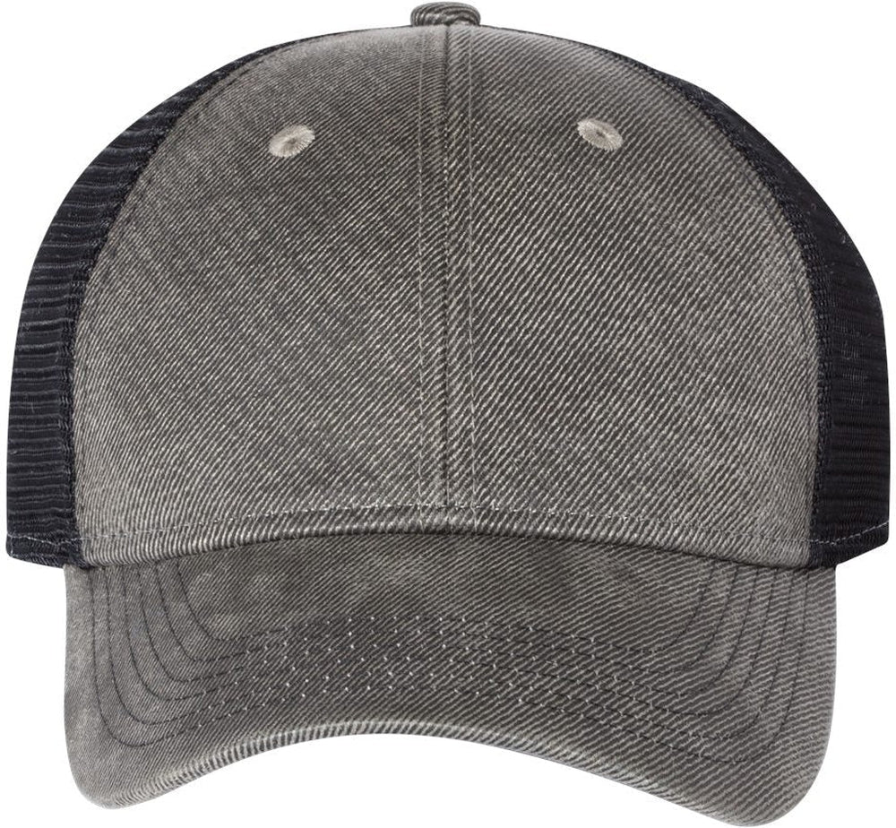 OUTLET-Sportsman Faux Waxy Trucker Cap