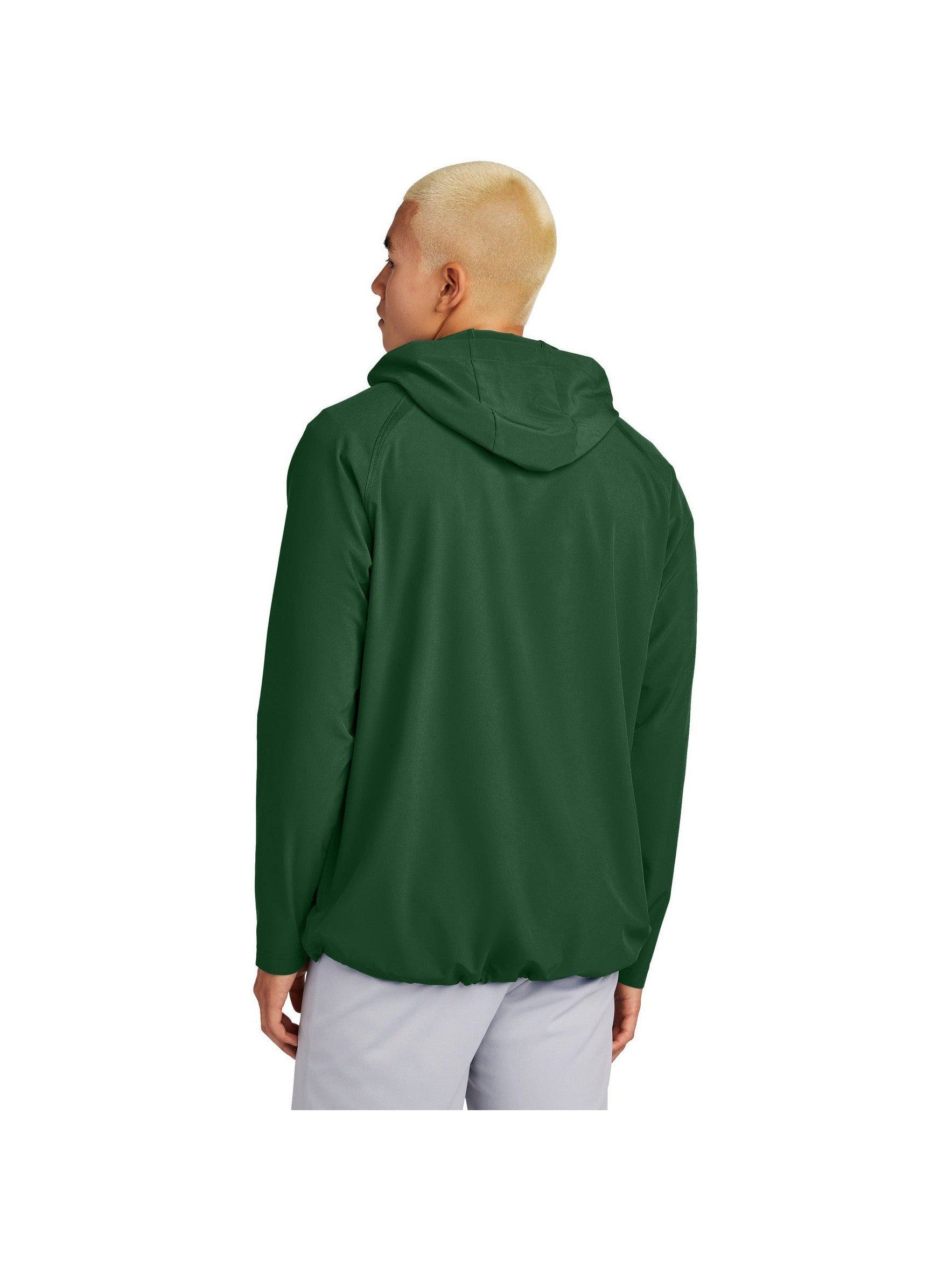 Sport-Tek Repeat 1/2-Zip Long Sleeve Hooded Jacket