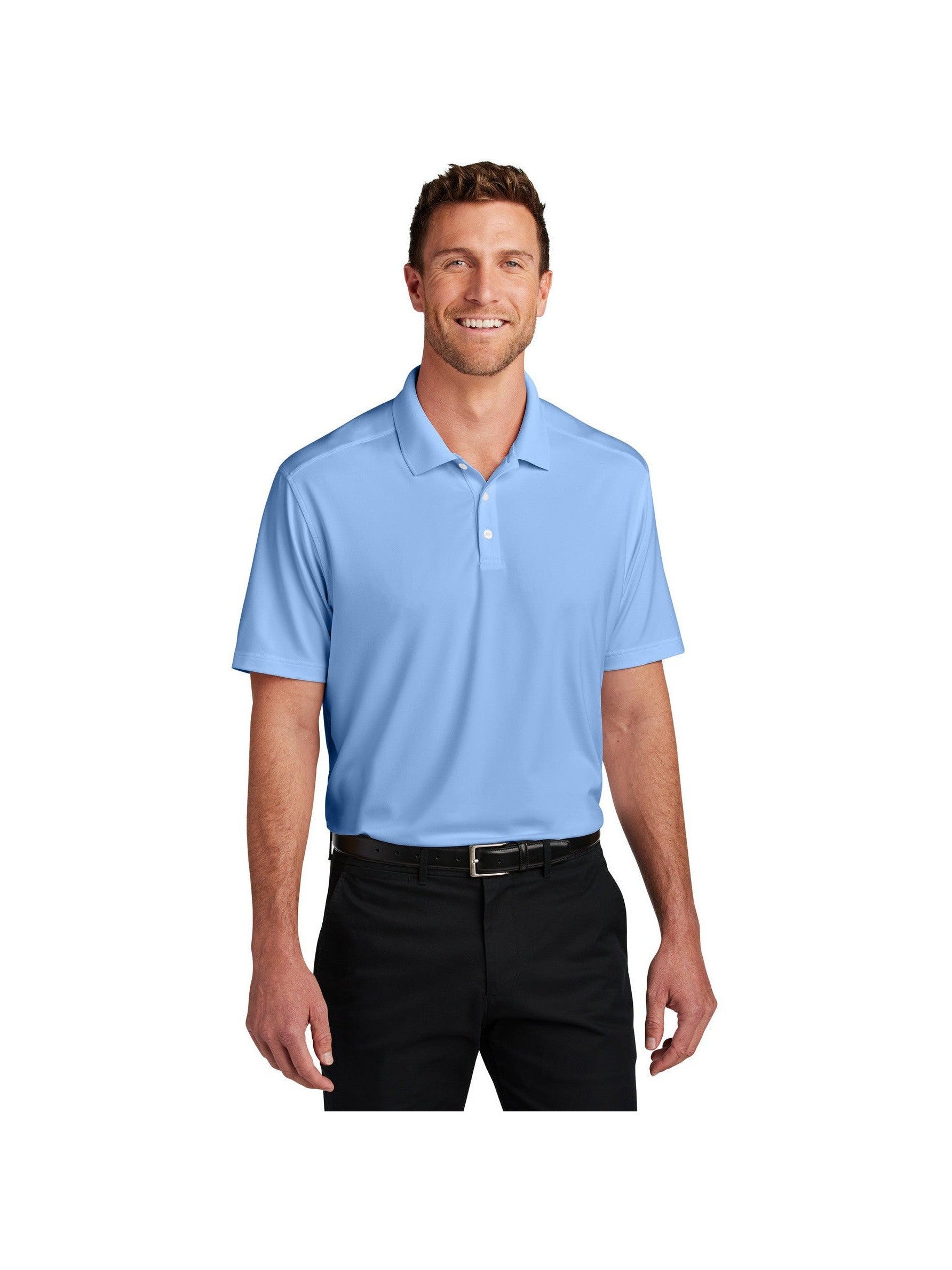 Port Authority City Stretch Flat Knit Polo