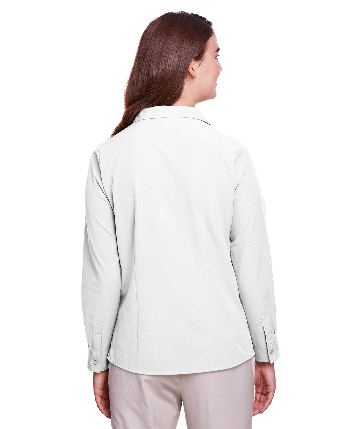 OUTLET-UltraClub Ladies Bradley Performance Woven Shirt