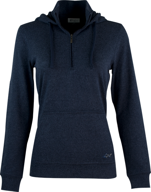 OUTLET-Greg Norman Ladies Lab 1/4-Zip Hoodie