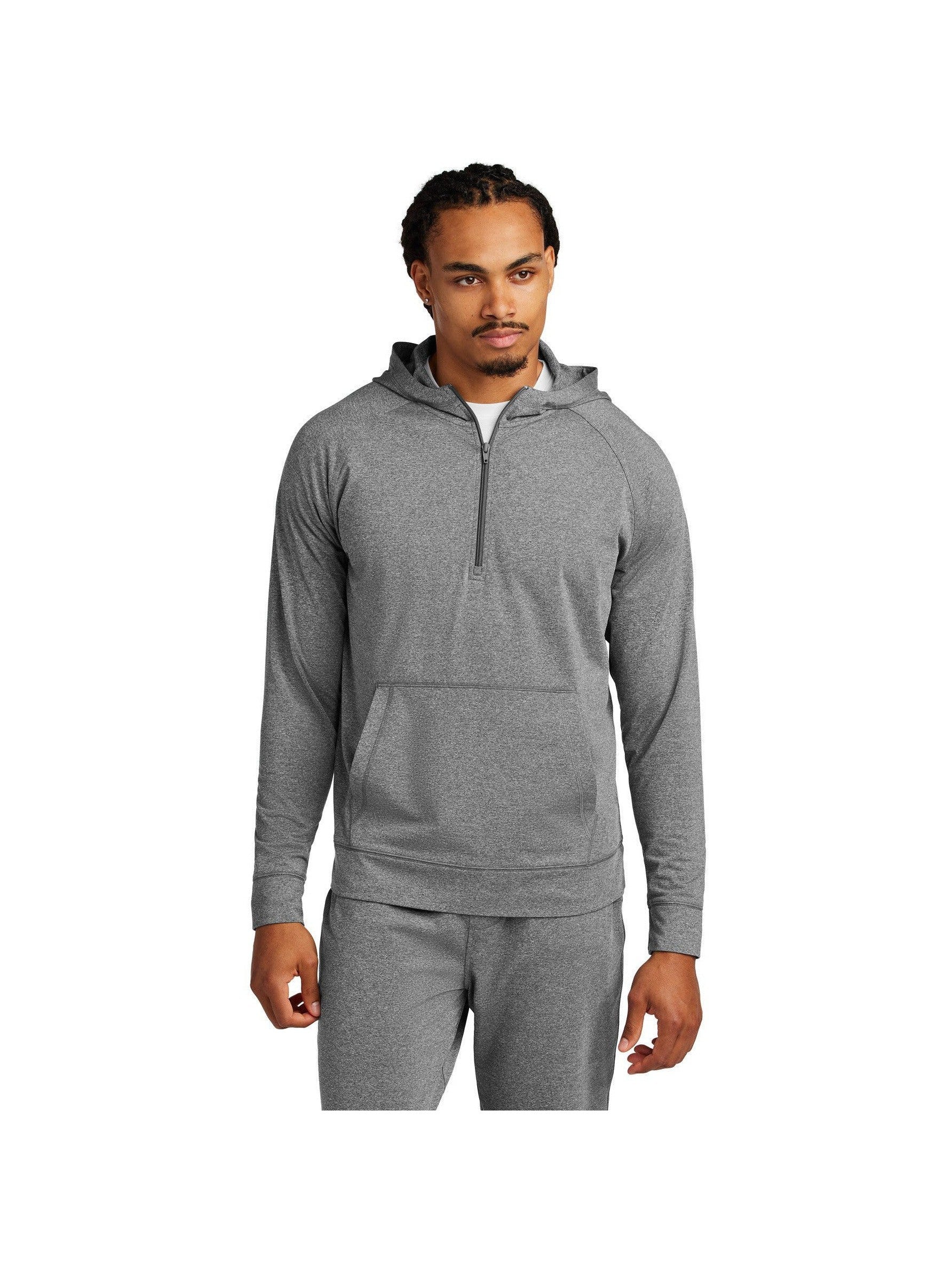 Sport-Tek Sport-Wick Stretch 1/2-Zip Hoodie