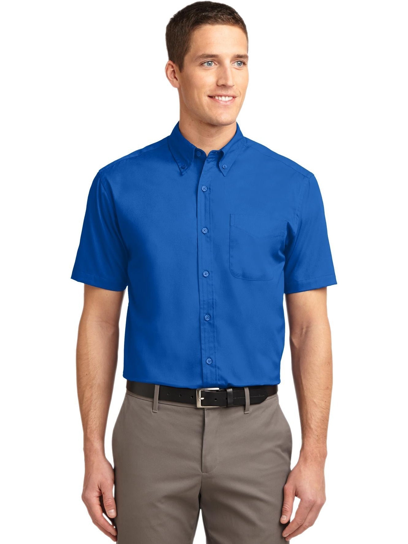 OUTLET-Port Authority Tall Short Sleeve Easy Care Shirt