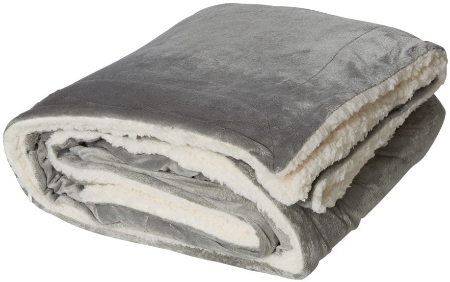 Alpine Fleece Oversized Mink Sherpa Blanket