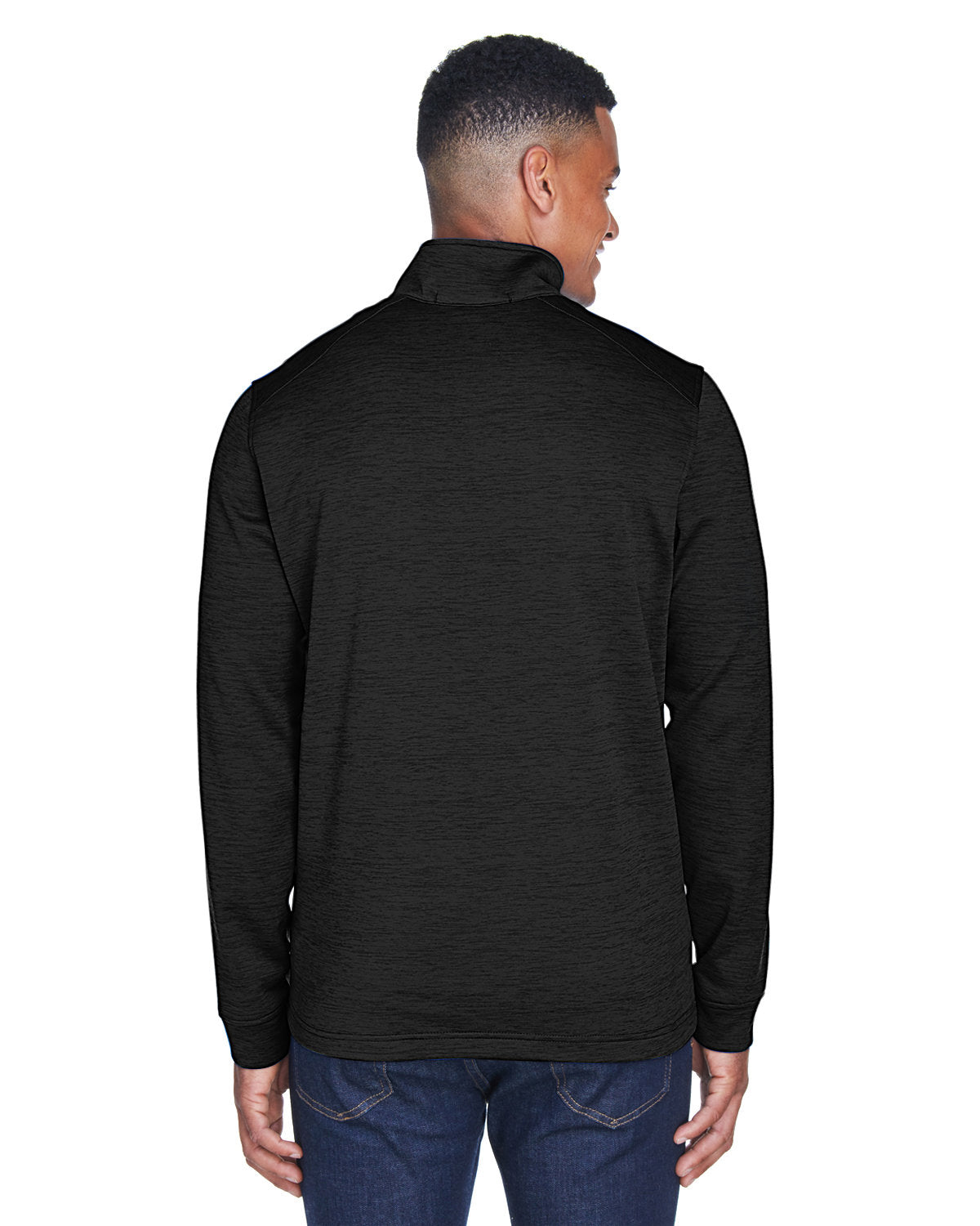 OUTLET-Devon & Jones Newbury MÃ©lange Fleece Quarter-Zip
