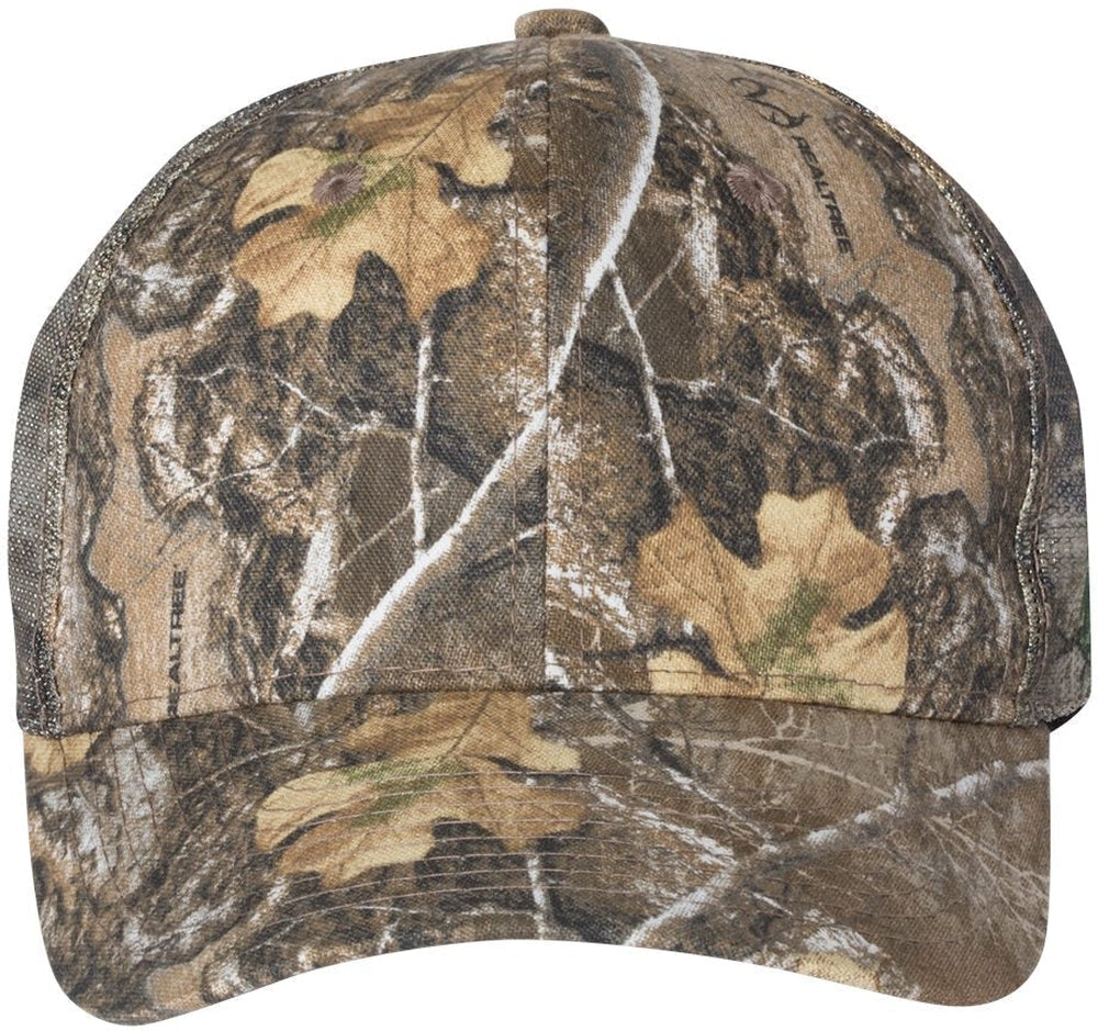 Outdoor Cap Mesh-Back Camo Cap