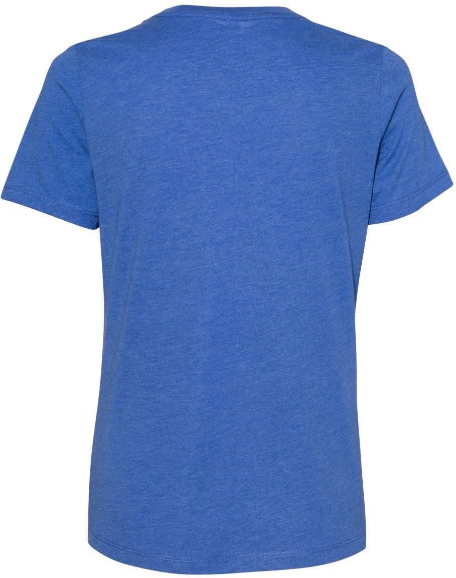 Bella+Canvas Womenâs Relaxed Fit Heather CVC Tee