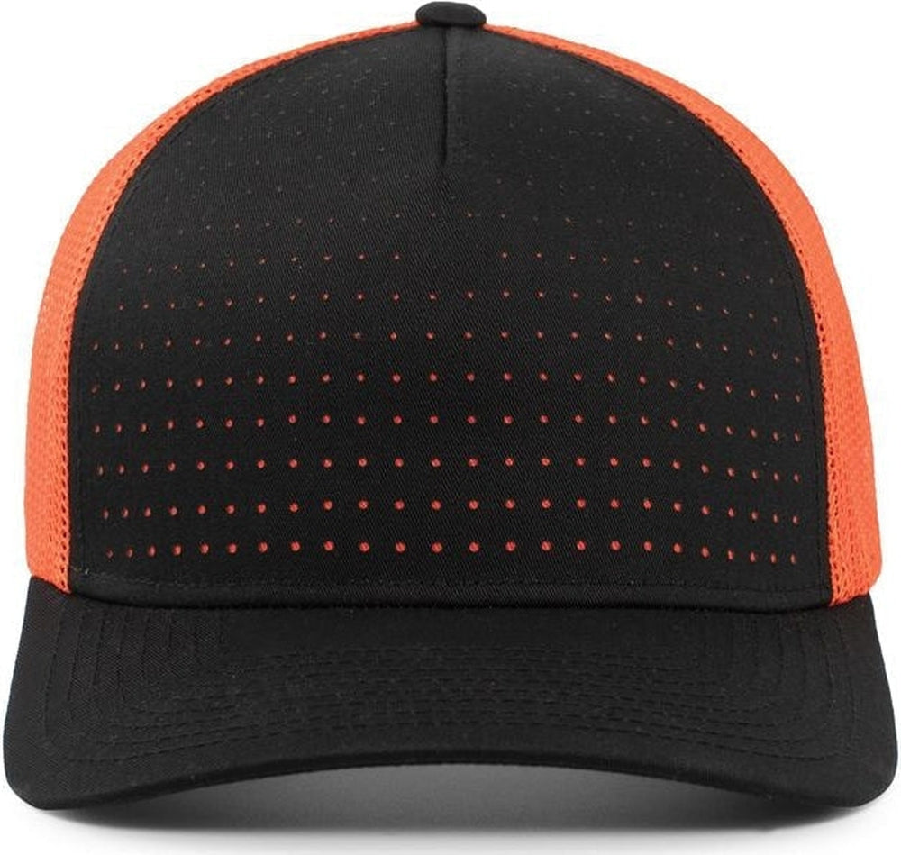 Pacific Headwear Perforated 5-Panel Trucker Snapback Cap