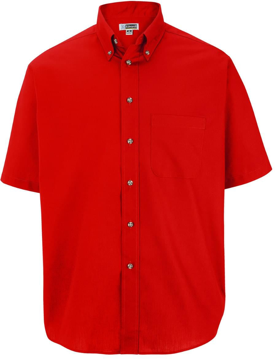 Edwards Easy Care Short Sleeve Poplin Shirt