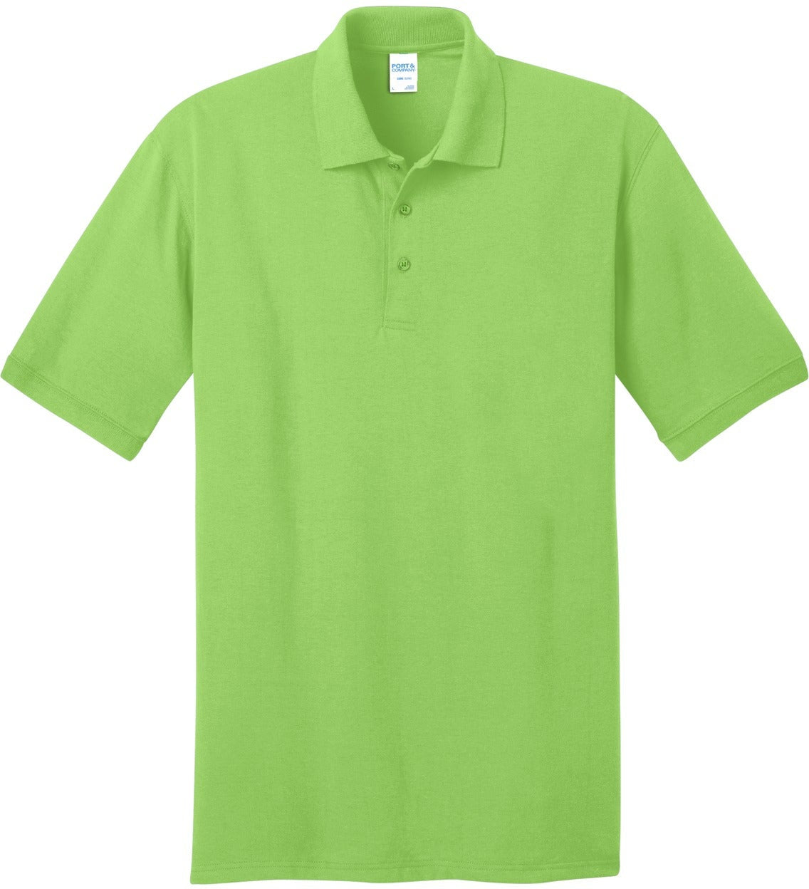 OUTLET-Port & Company Jersey Knit Polo Shirt