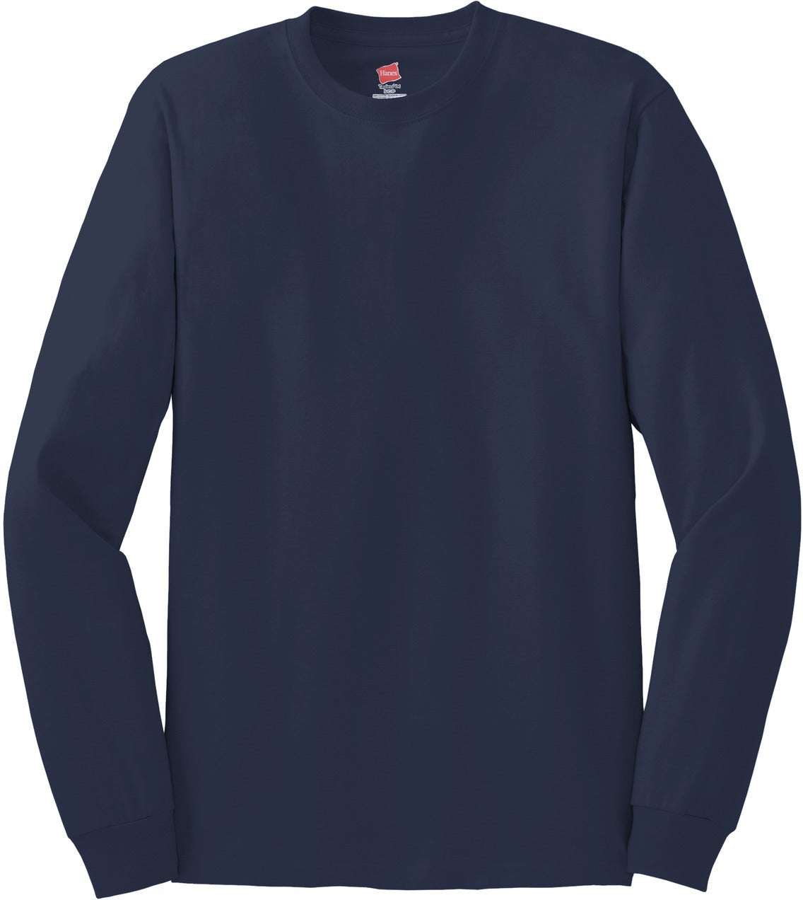 OUTLET-HanesAuthentic100% Cotton Long Sleeve T-Shirt