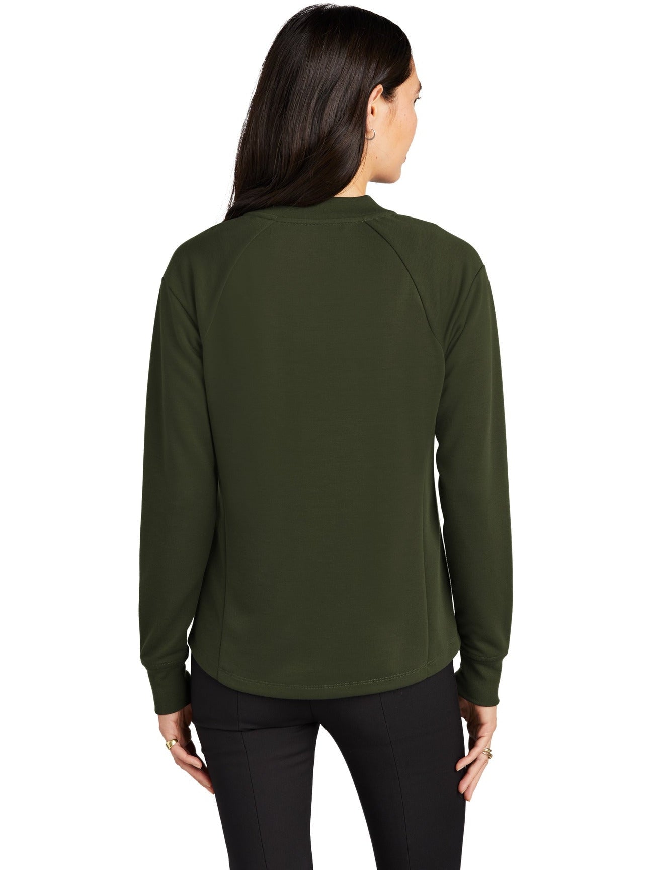 OUTLET-Mercer+Mettle Ladies Double-Knit Bomber