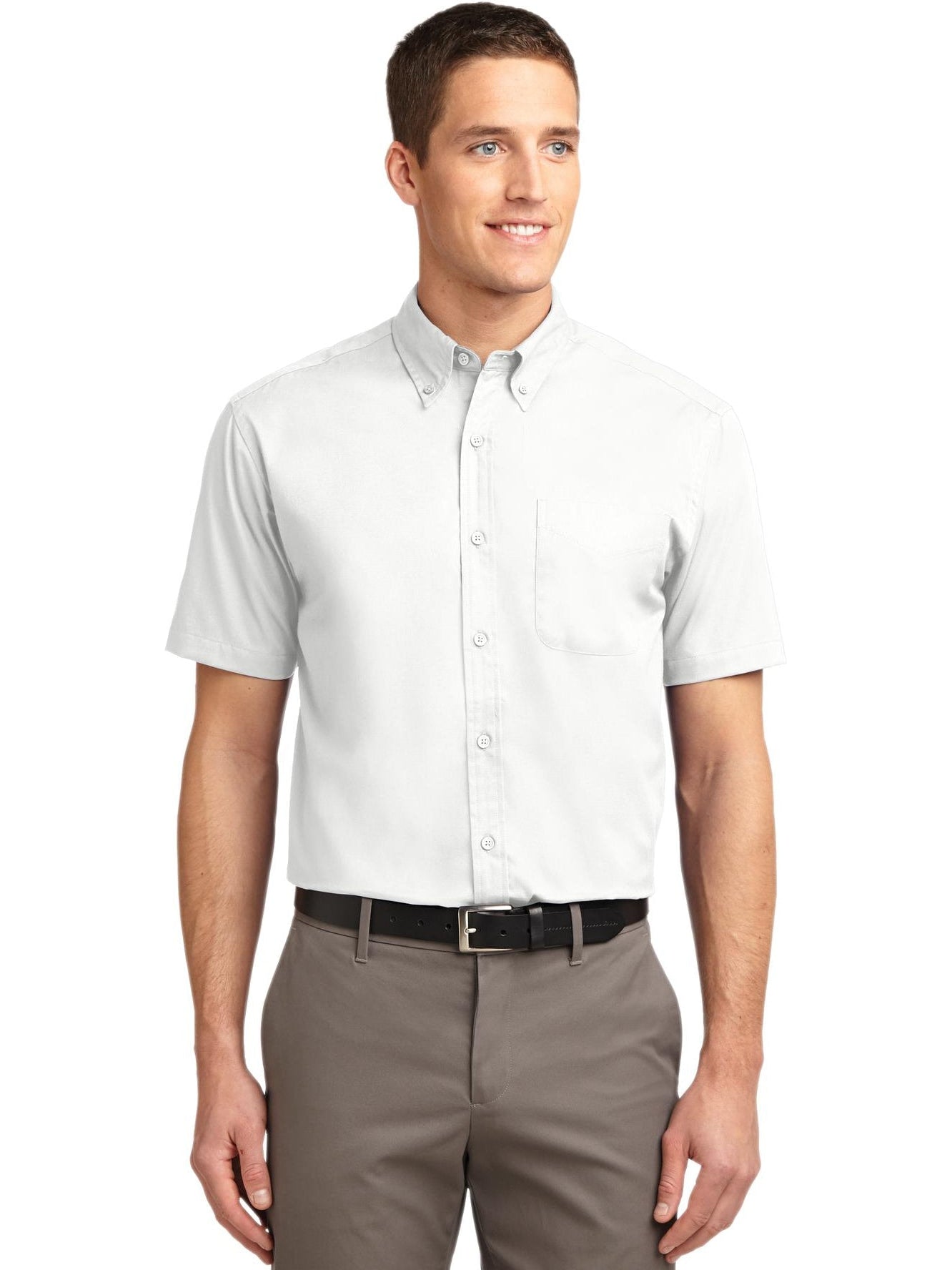 OUTLET-Port Authority Tall Short Sleeve Easy Care Shirt