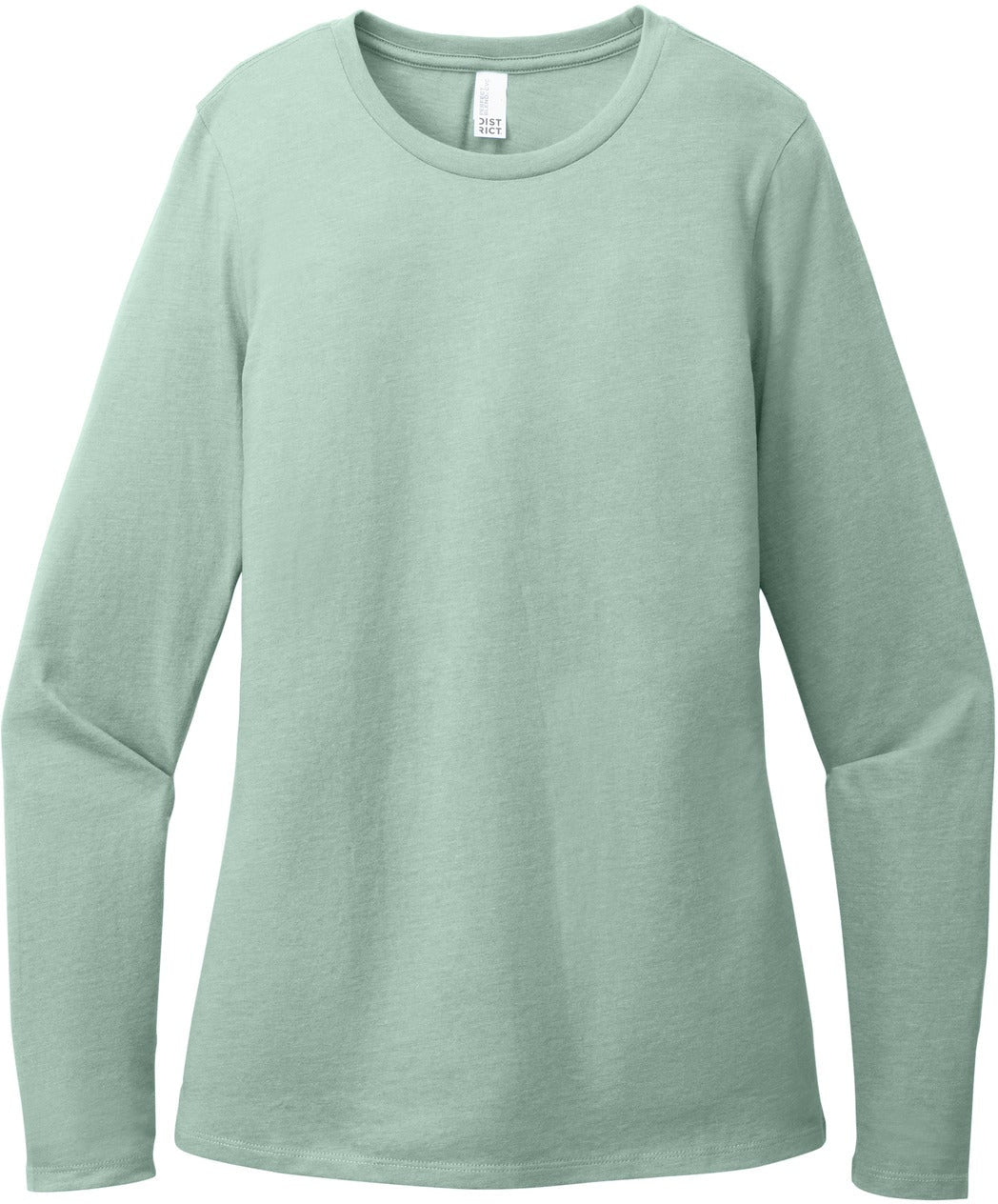 District Ladies Perfect Blend CVC Long Sleeve Tee