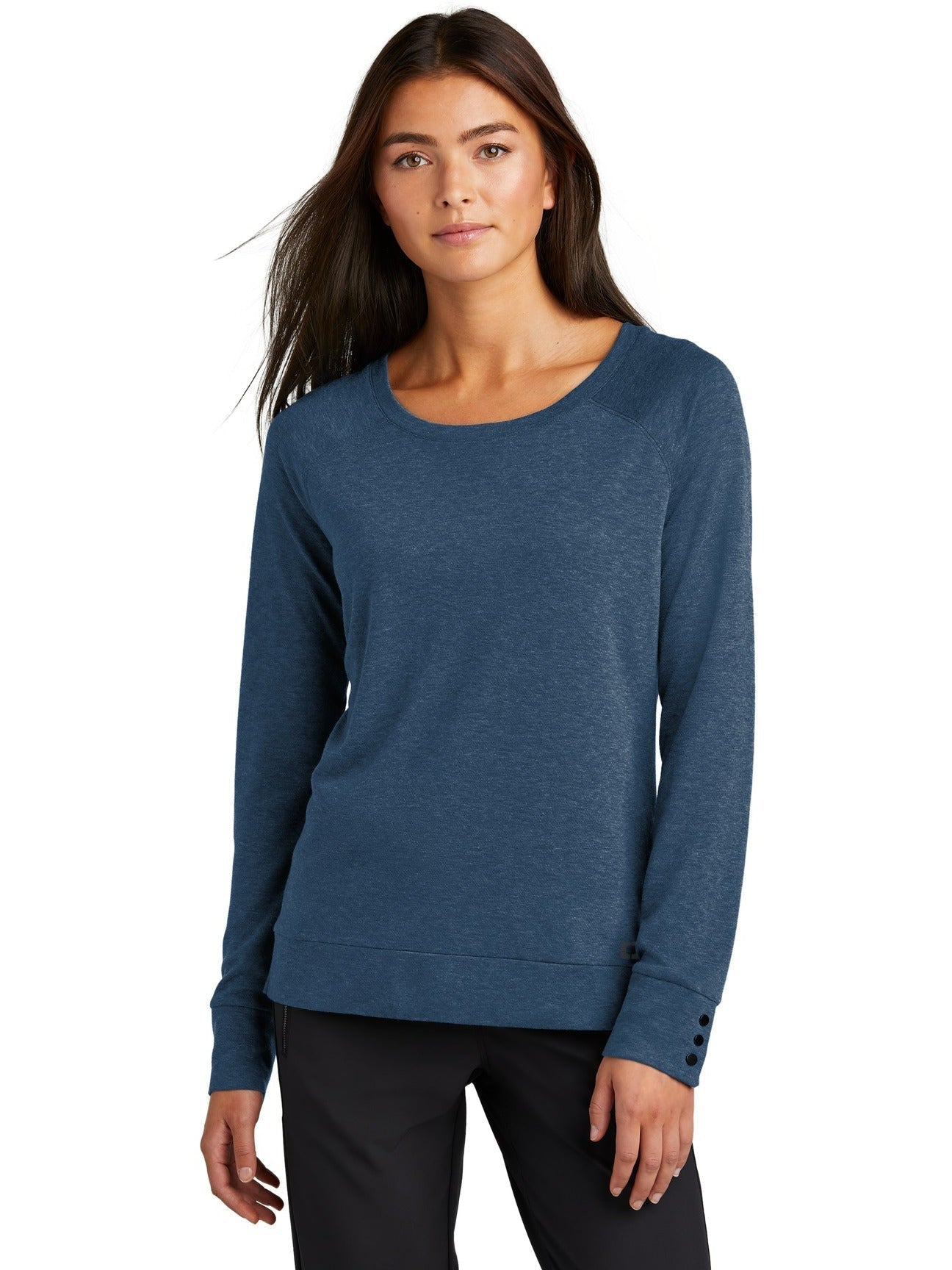 OUTLET-OGIO Ladies Command Long Sleeve Scoop Neck