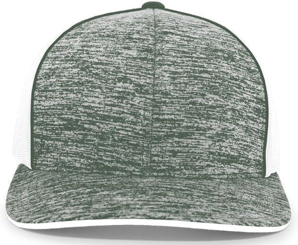 Pacific Headwear Aggressive Heather Trucker Snapback Cap