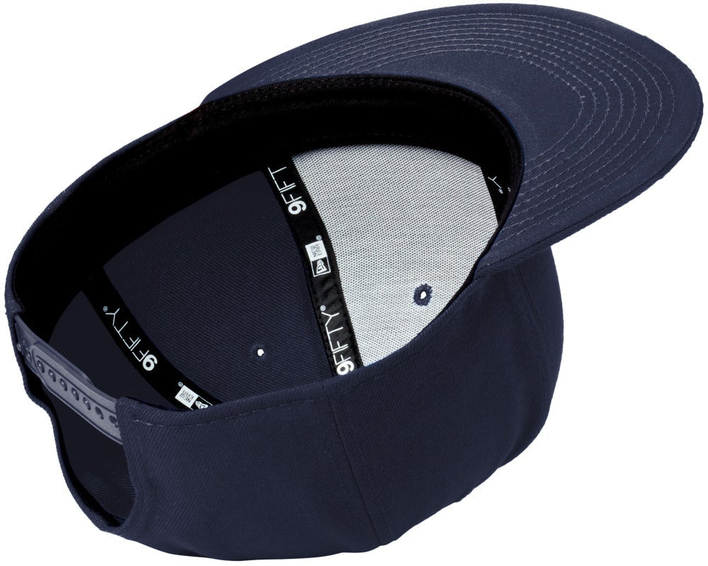 New Era Standard Fit Flat Bill Snapback Cap