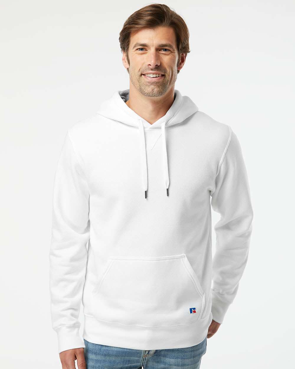 Russell Athletic Cotton Rich Fleece Hooded Sweatshirt