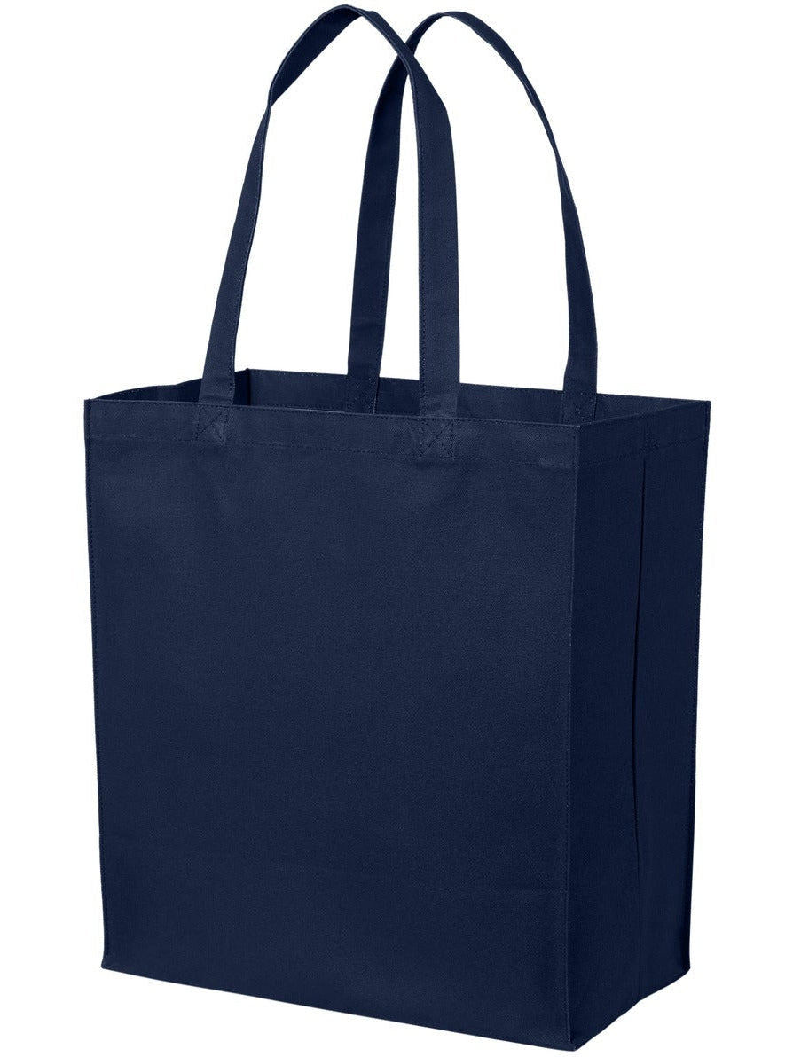 Port Authority Cotton Canvas Over-The-Shoulder Tote