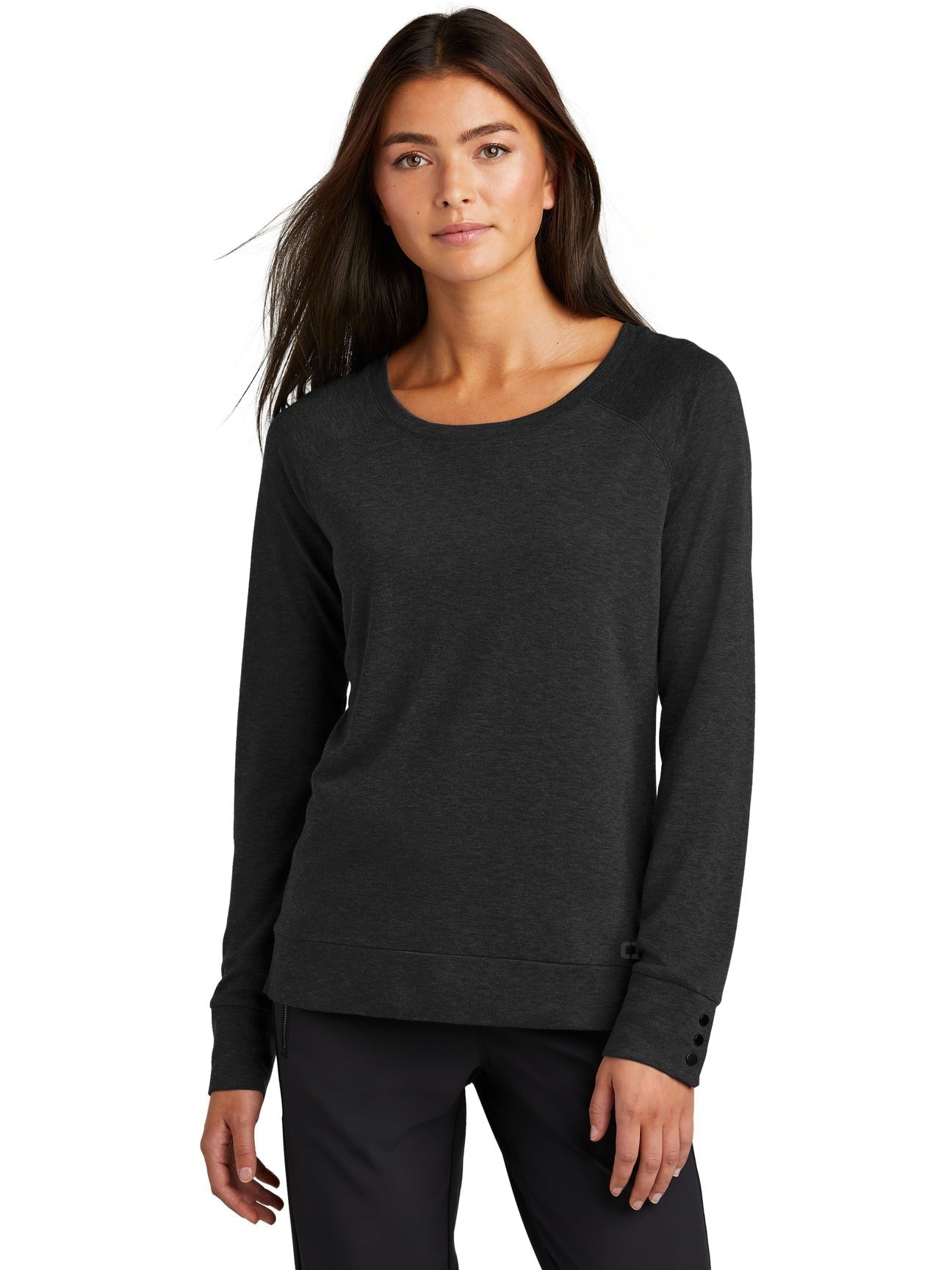 OUTLET-OGIO Ladies Command Long Sleeve Scoop Neck