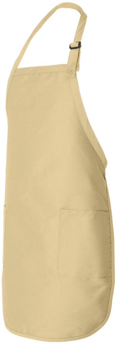 Q-Tees Full-Length Apron with Pockets