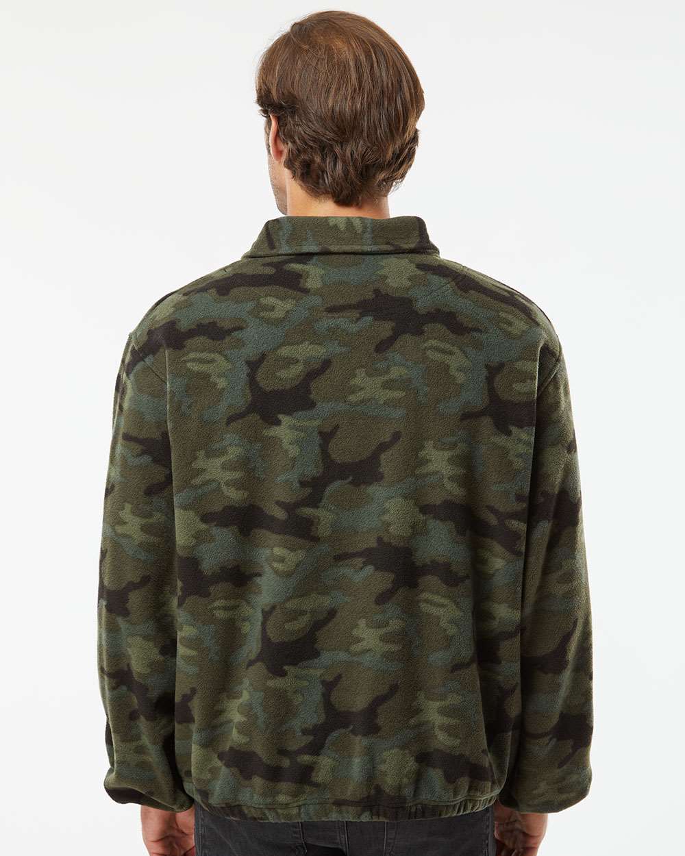 Burnside Polar Fleece Quarter-Zip Pullover