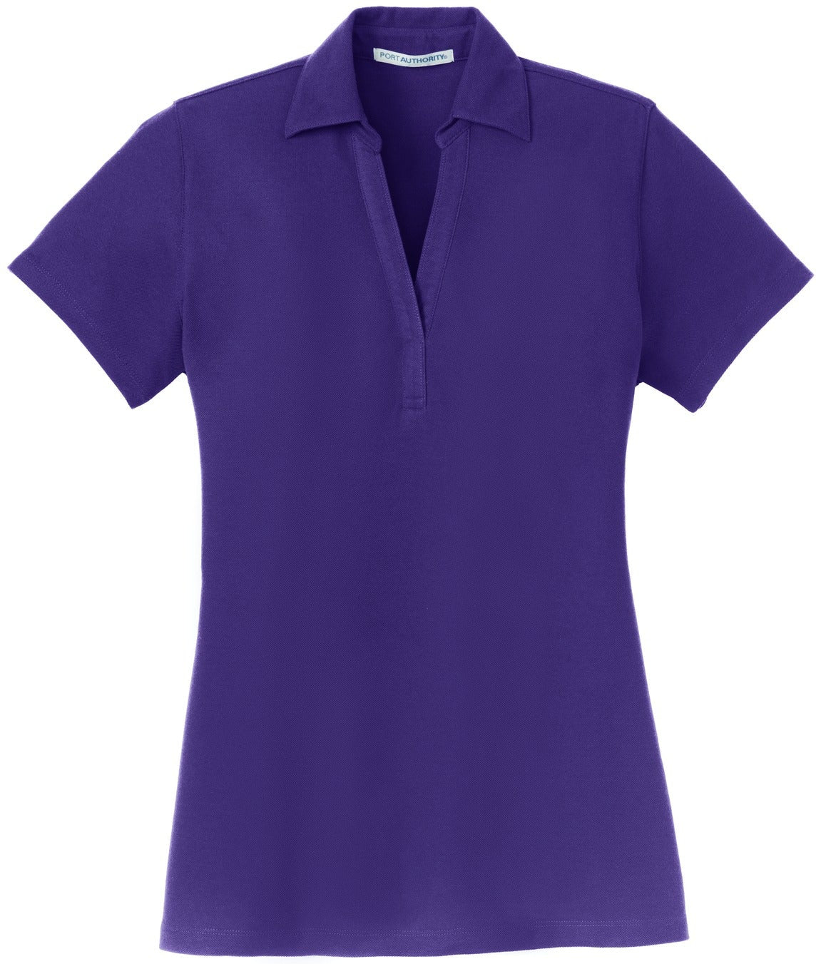 CLOSEOUT - Port Authority Ladies Silk Touch Y-Neck Polo