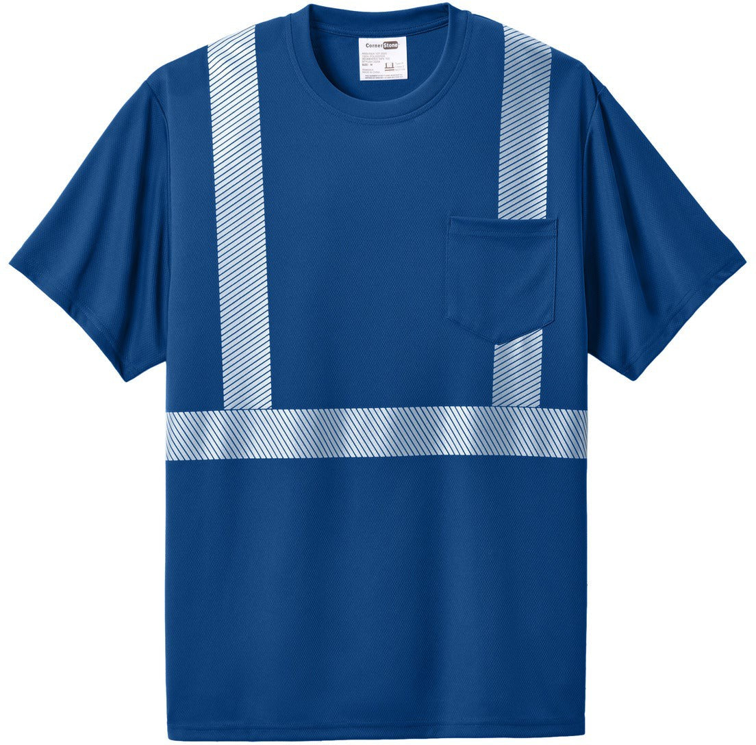 CornerStone Enhanced Visibility Segmented Tape Tee