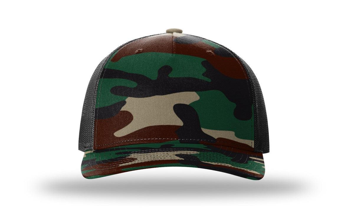 Richardson Printed Five Panel Trucker