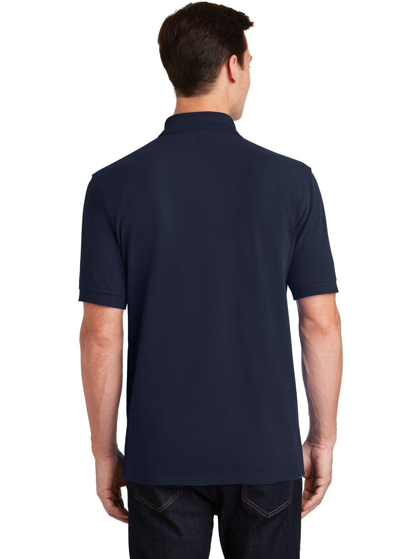 OUTLET-Port Authority Combed Ring Spun Pique Polo