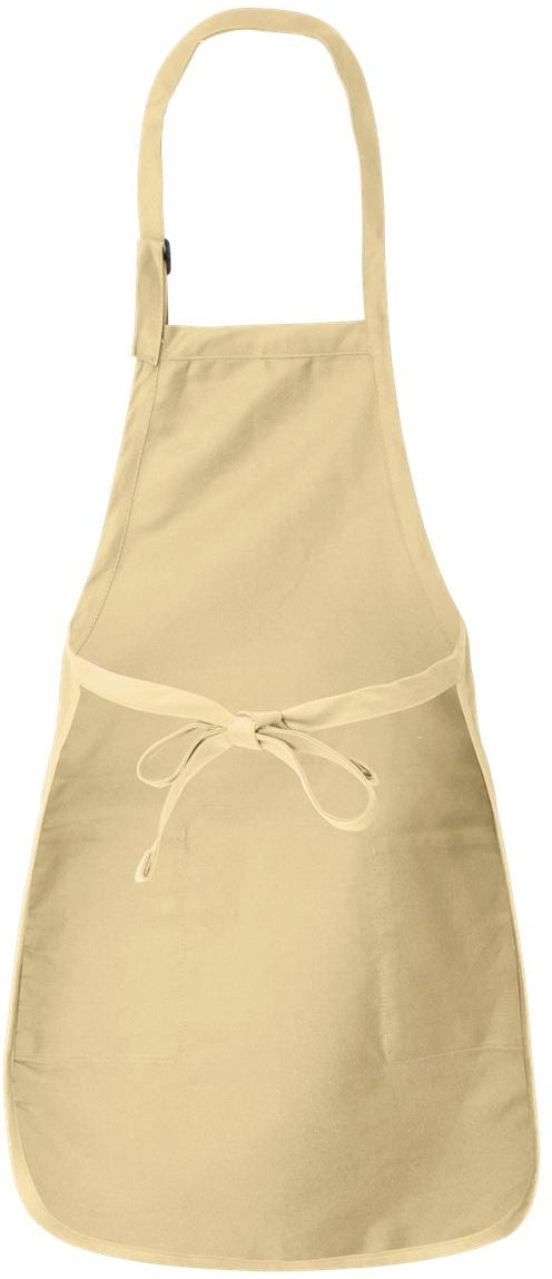 Q-Tees Full-Length Apron with Pockets