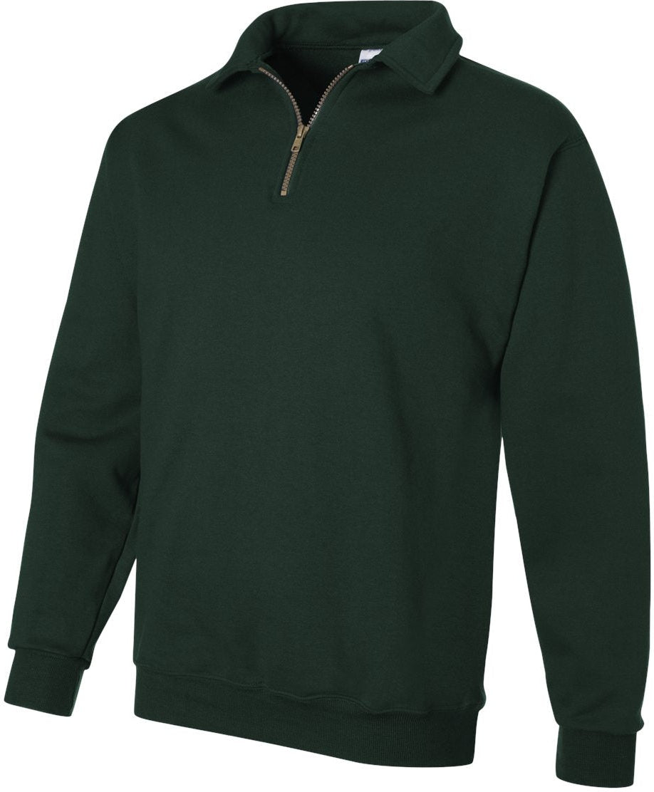 Jerzees Super Sweats NuBlend Quarter-Zip Cadet Collar Sweatshirt