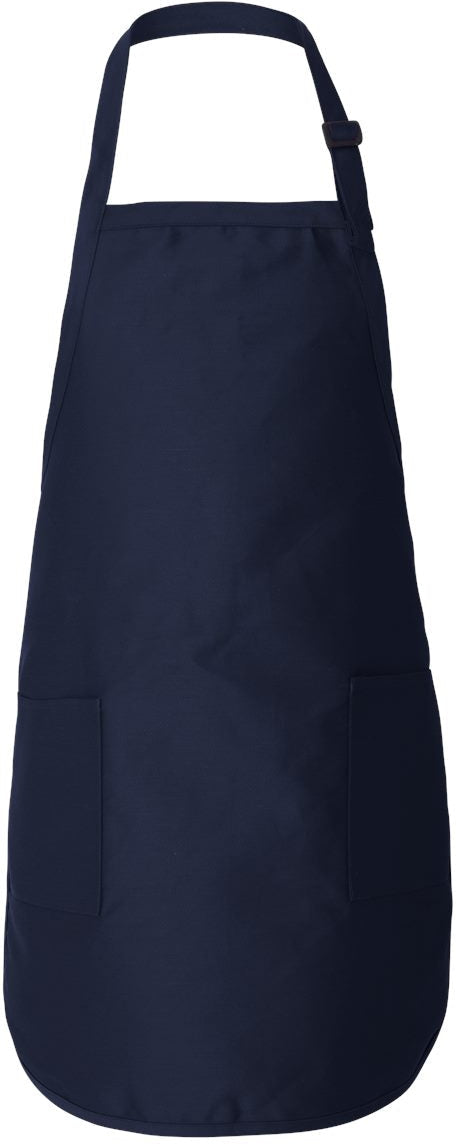 Q-Tees Full-Length Apron with Pockets