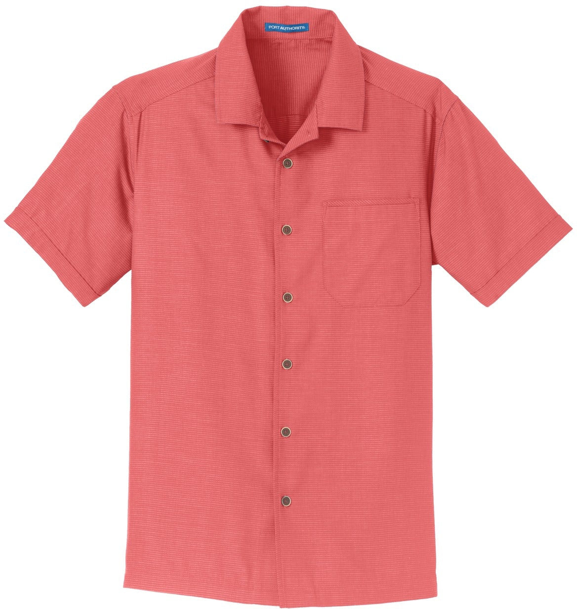 CLOSEOUT - Port Authority Textured Camp Shirt