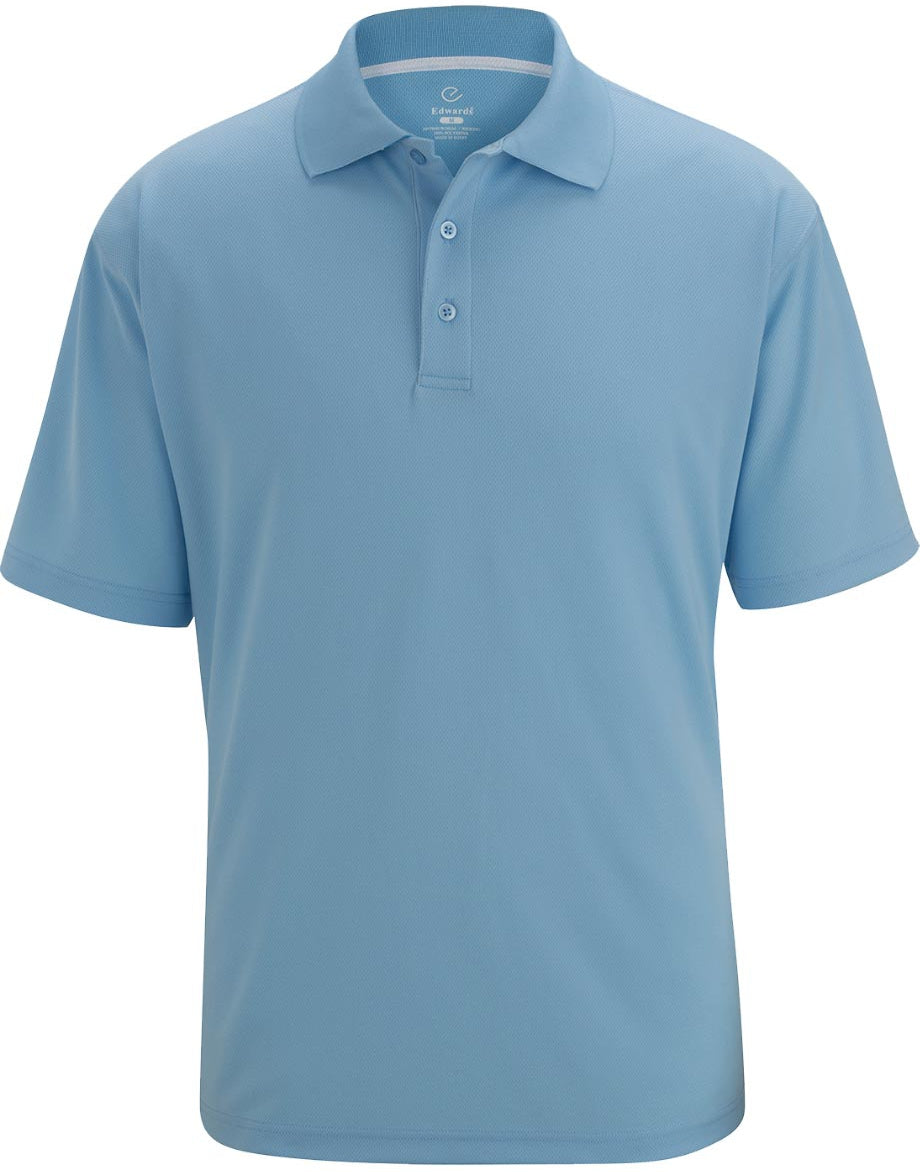 OUTLET-Edwards Hi Performance Mesh Short Sleeve Polo