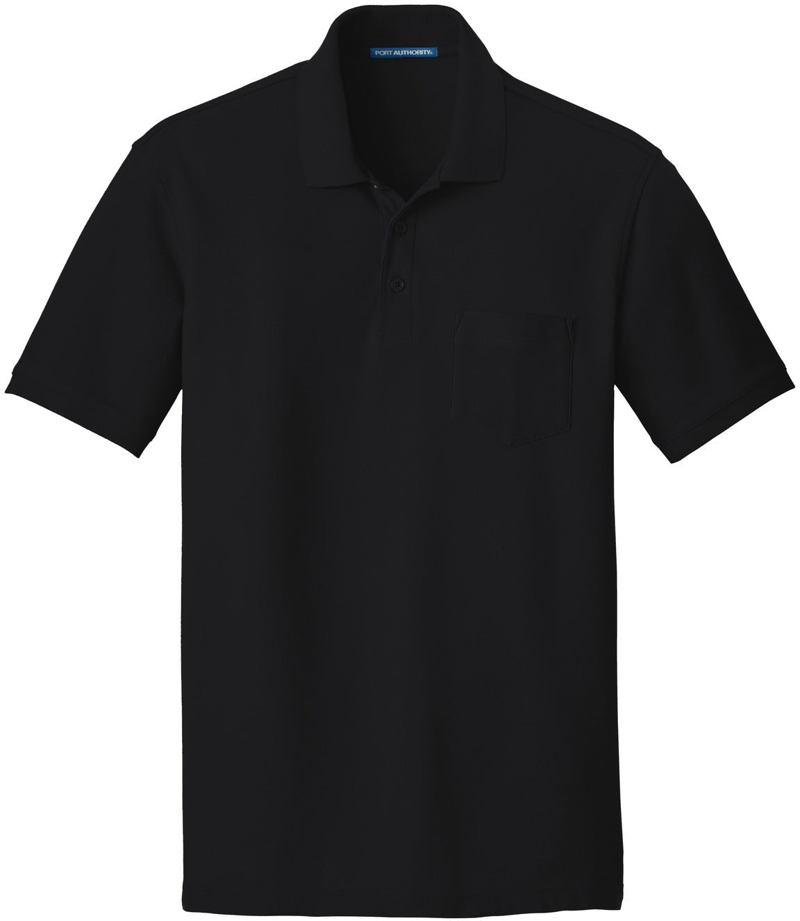 OUTLET-Port Authority Core Classic Pique Pocket Polo