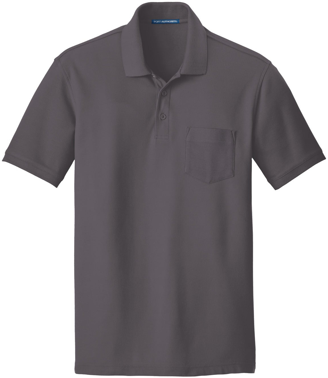 OUTLET-Port Authority Core Classic Pique Pocket Polo