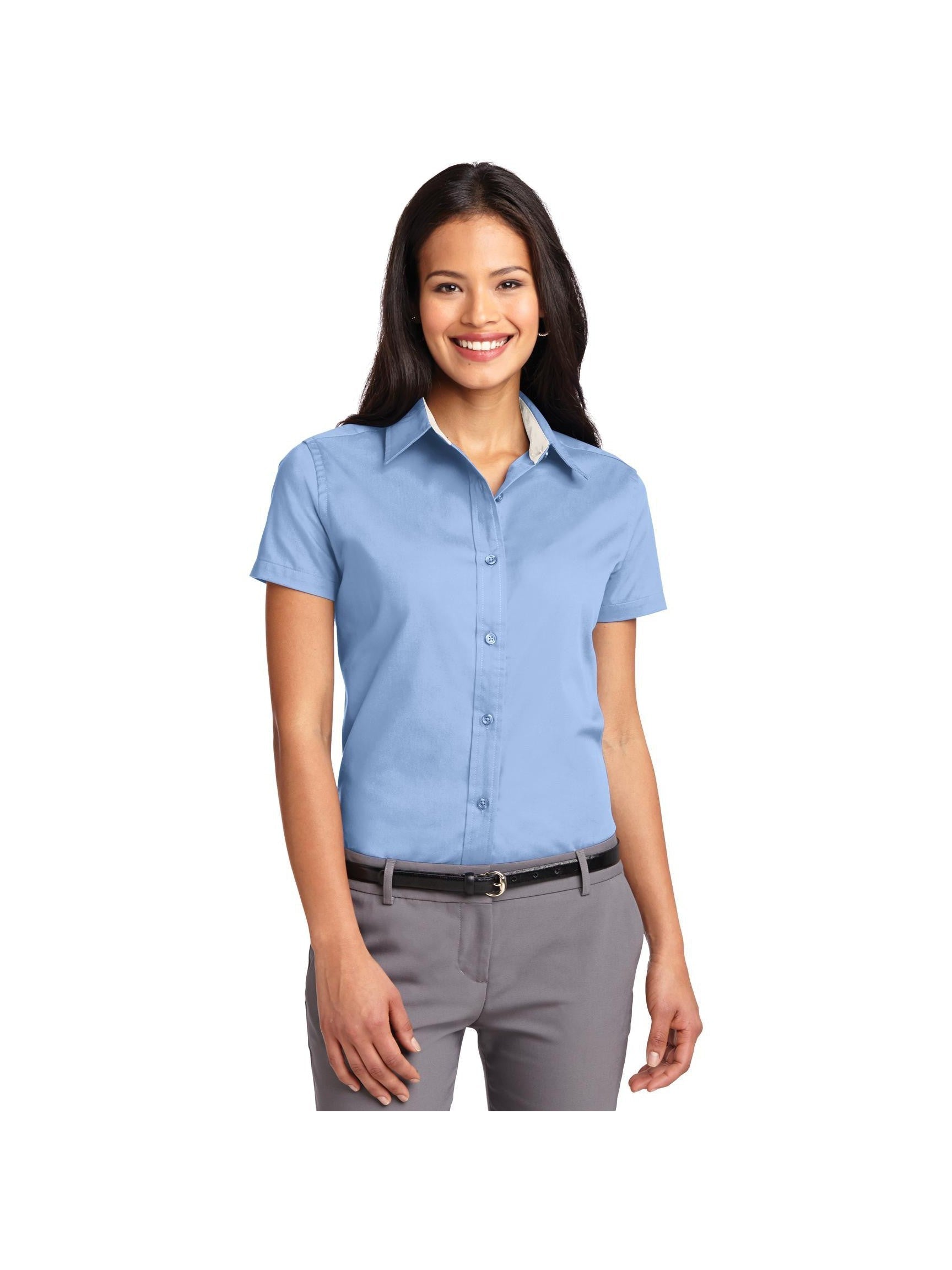 OUTLET-Port Authority Ladies Short Sleeve Easy Care Shirt