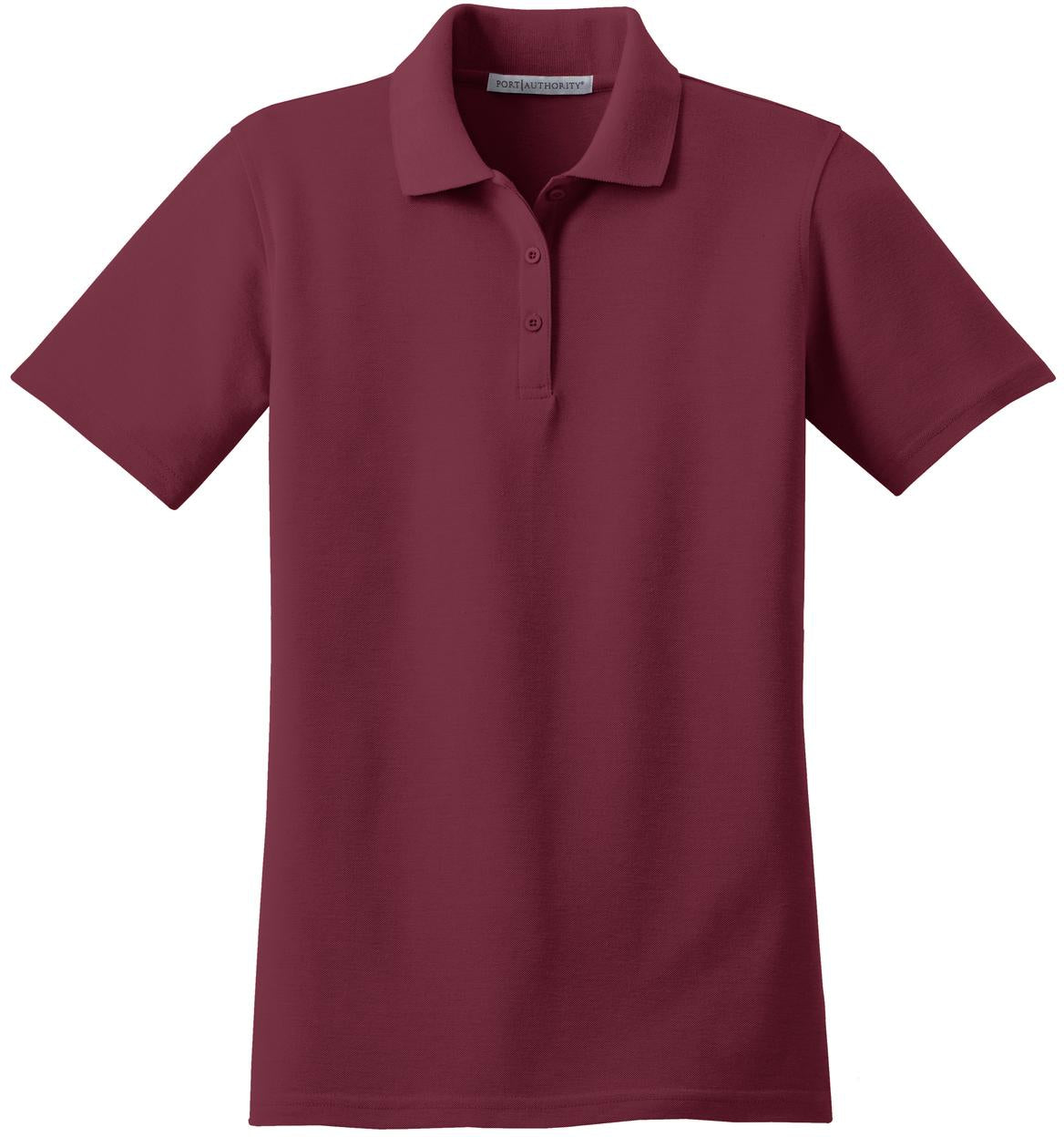 OUTLET-Port Authority Ladies Stain-Resistant Polo